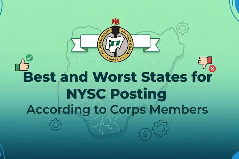 Best and Worst States for NYSC Posting