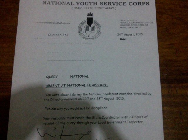 How to Respond to NYSC Query Letter Properly and Avoid Service Extension in 2026