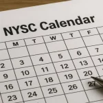 NYSC Mobilization Timetable and Date